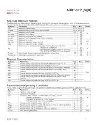 AUIPS6011S Datasheet Page 3