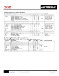 AUIPS6021S Datasheet Page 4