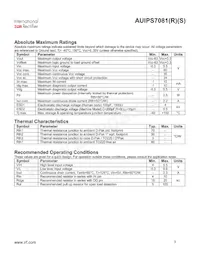AUIPS7081S Datasheet Page 3