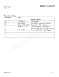 AUIPS7081S Datasheet Page 19