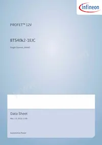 BTS40K21EJCXUMA1 Datasheet Cover