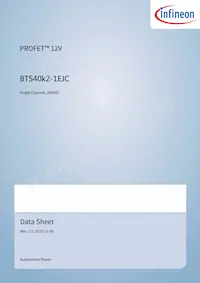 BTS40K21EJCXUMA1 Datasheet Copertura