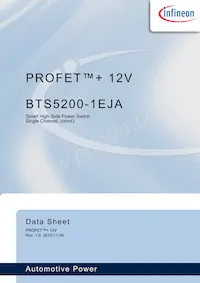 BTS52001EJAXUMA1數據表 封面