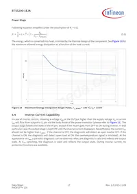 BTS52001EJAXUMA1 Datasheet Page 17