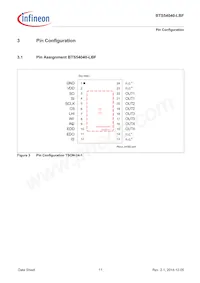 BTS54040LBFAUMA1 Datasheet Page 11