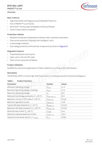 BTS70021EPPXUMA1 Datasheet Page 2