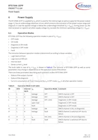 BTS70061EPPXUMA1 Datasheet Page 15