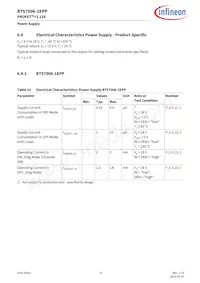BTS70061EPPXUMA1 Datasheet Page 19