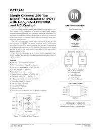 CAT5140ZI-00-GT3 Datasheet Cover