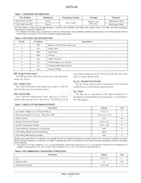 CAT5140ZI-00-GT3 Datasheet Page 2