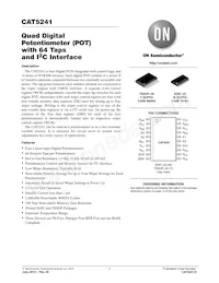 CAT5241WI-50-T1 Datasheet Cover