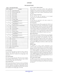 CAT5261YI-50-T2 Datasheet Pagina 3