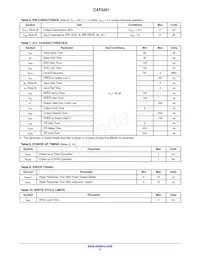 CAT5261YI-50-T2 Datasheet Page 6