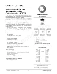 CAT5273ZI-50-GT3 Datasheet Cover