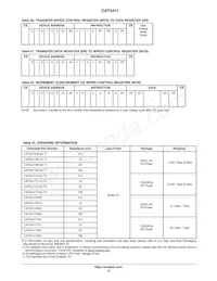 CAT5411YI50數據表 頁面 12