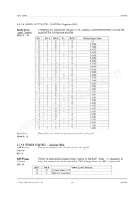 CMX649D3 Datasheet Page 19