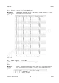 CMX649D3數據表 頁面 19