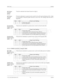 CMX649D3 Datasheet Page 20