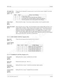 CMX649D3 Datasheet Page 21