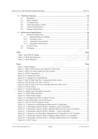 CMX7143L4-REEL Datasheet Page 4