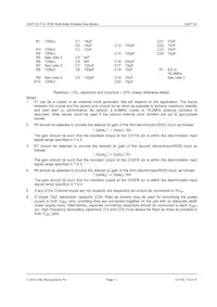 CMX7143L4-REEL Datasheet Page 11