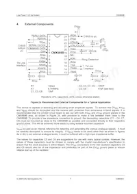 CMX869BD2-REEL數據表 頁面 7
