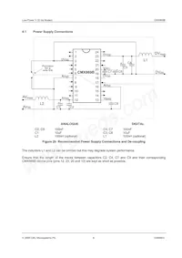 CMX869BD2-REEL Datasheet Pagina 8
