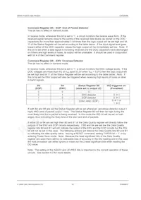 CMX909BD5 Datasheet Page 18