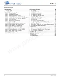 CS47L15-CWZR Datasheet Page 3