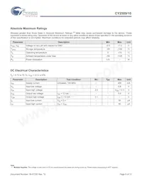 CY2510ZXC-1T Datasheet Page 6