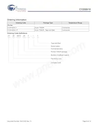 CY2510ZXC-1T Datasheet Page 8