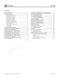CY5137-1X07I Datasheet Page 2