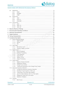 DA7219-02VB6數據表 頁面 4
