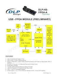 DLP-HS-FPGA-A數據表 封面