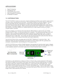 DLP-HS-FPGA-A Datasheet Page 2
