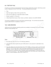 DLP-HS-FPGA-A Datasheet Pagina 7