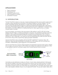 DLP-HS-FPGA2 데이터 시트 페이지 2