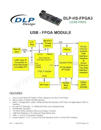 DLP-HS-FPGA3 Datenblatt Cover