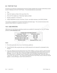 DLP-HS-FPGA3 Datasheet Page 7
