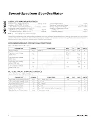 DS1086HU-C01+ Datasheet Page 2