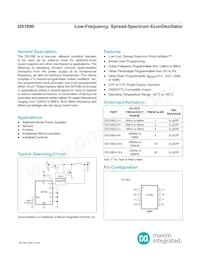 DS1090U-8/V+T Datasheet Copertura