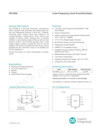 DS1099U-FA/V+ Datasheet Cover