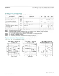 DS1099U-FA/V+ Datasheet Page 3