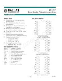 DS1267-050+ Datasheet Copertura