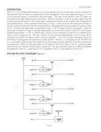 DS1640S+T&R Datasheet Page 2
