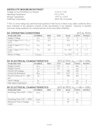 DS1640S+T&R Datasheet Page 3