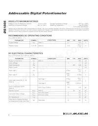 DS1805Z-010+T&R Datasheet Page 2