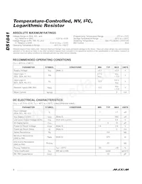 DS1841X Datasheet Page 2