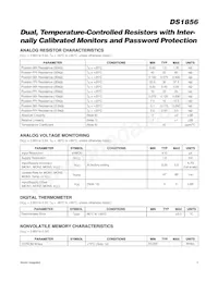 DS1856E-030+T&R Datasheet Page 3