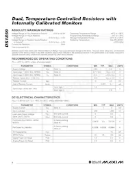 DS1859E-015+T&R Datasheet Page 2